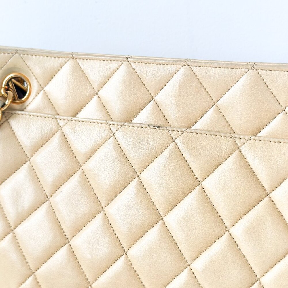 Chanel Quilted Lambskin Chain Bag - Picture 2 of 16